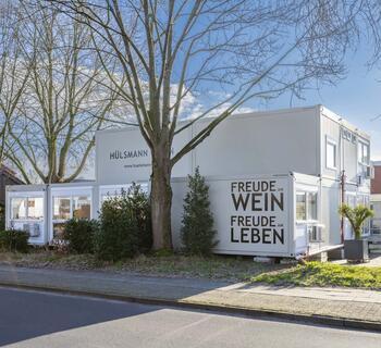 Wine shop temporary facility